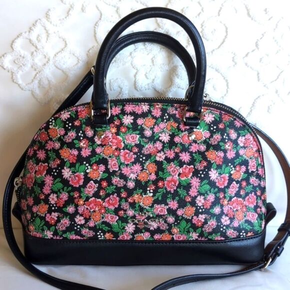 COACH 🌷 Posey Mini Sierra Satchel Crossbody - Picture 13 of 14